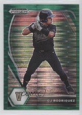 2021 Panini Prizm Draft Picks Green Pulsar Prizm CJ Rodriguez #PDP158 c2t