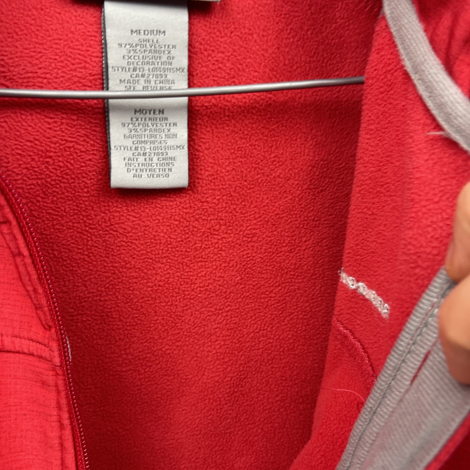 Free Country Softshell Tech Jacket Gorpcore Red W… - image 6