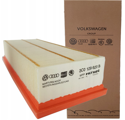 OE ORIGINAL 1K0129620D LUFTFILTER für Audi Seat Skoda VW (Volkswagen)