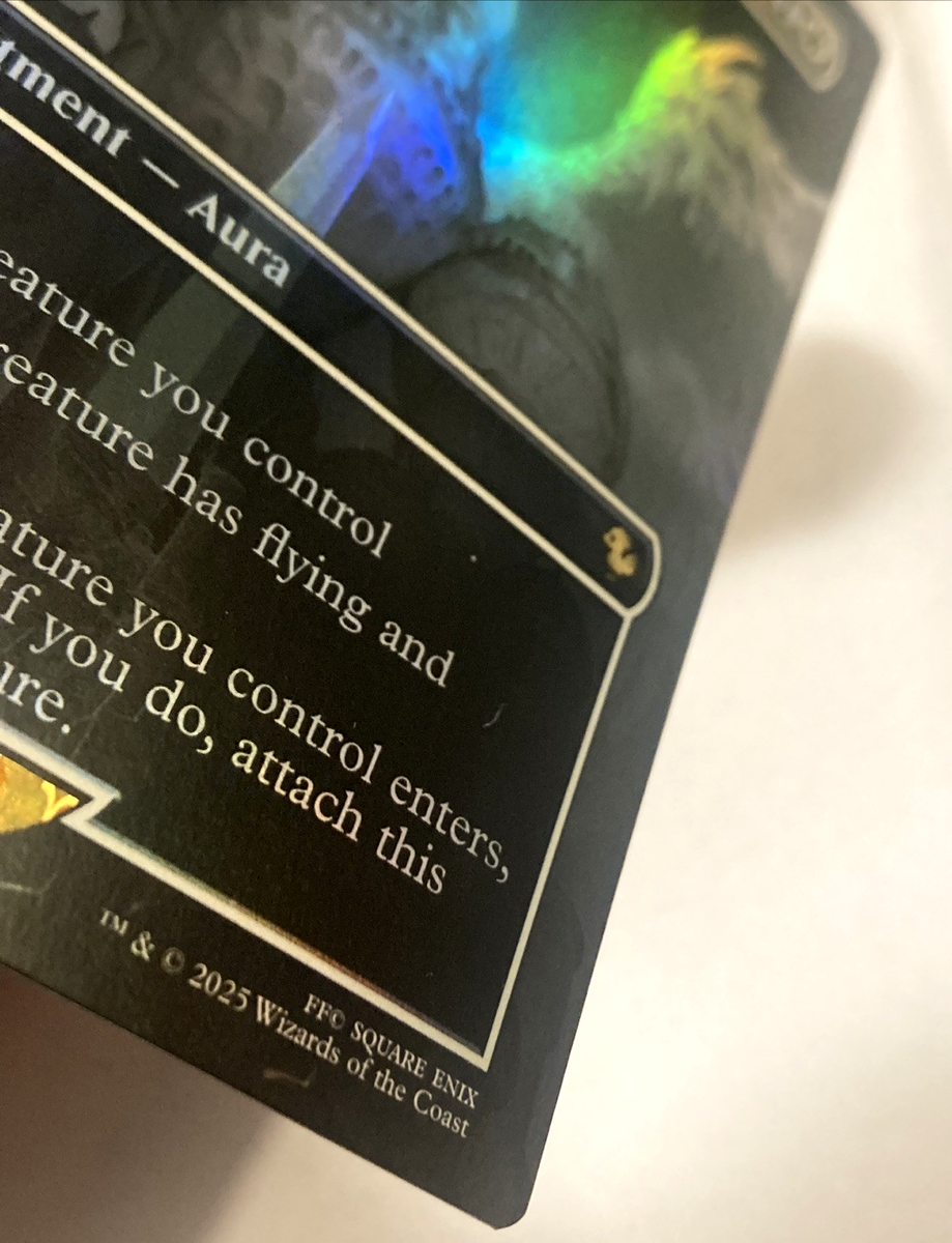 MTG Brilliant Wings (Borderless Foil) Commander: Final Fantasy 454