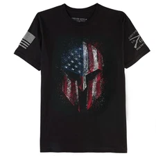 Grunt Style American Spartan 2.0 T-Shirt - Black