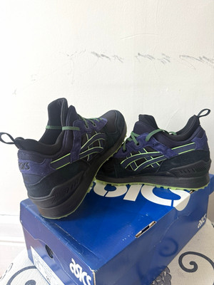 ASICS GEL Lyte MT Black/Peacoat Men s Mid Top Lace Up Sneakers New w/ Box