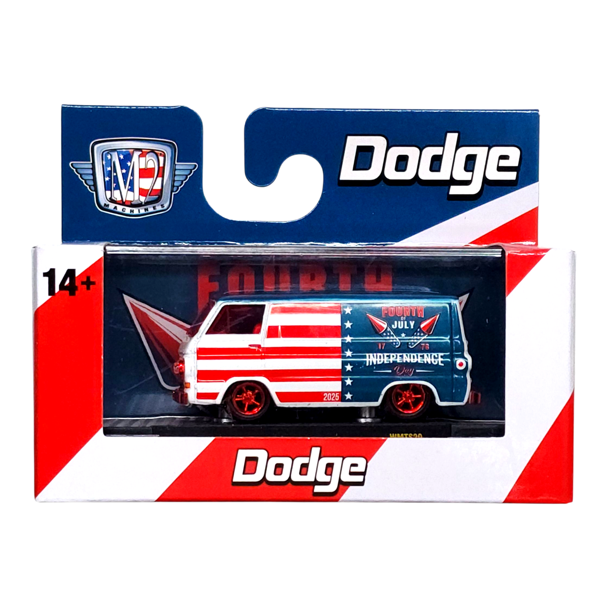 M2 MACHINES 1964 Dodge A100 Panel Van Chase 4th of July Detroit
