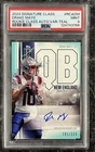 2024 TOPPS SIGNATURE CLASS DRAKE MAYE ROOKIE I AUTO TEAL 105/225 RC PSA 9
