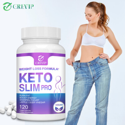 Keto Slim Pro - Apple Cider Vinegar -Suppress Appetite, Liver Detox,Weight Loss