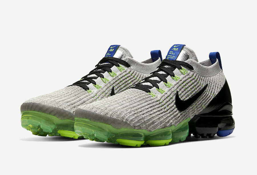 ウォーキング・ランニングウェア NIKE AIR VAPORMAX FLYKNIT 28cm AJ6900 Nike Air Vapormax Flyknit 3 Vast Grey Black Dark Stucco AJ6900-010