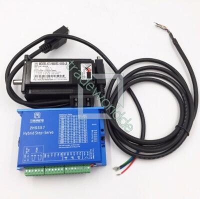 2.0Nm Nema23 2ph 57J1880EC-1000-LS+2HSS57 Hybird Closed Loop Stepper Motor Drive