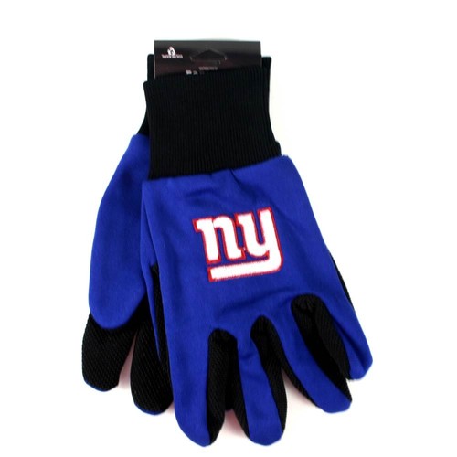 GUANTES DE FÚTBOL AMERICANO UTILITARIO DE LA NFL SIN AGARRE DESLIZANTE ADULTO ELIGE TU EQUIPO - Imagen 44 de 69