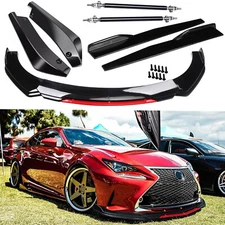 For Lexus IS250 IS350 Front Rear Bumper Lip Spoiler Splitter Body Kit Side Skirt