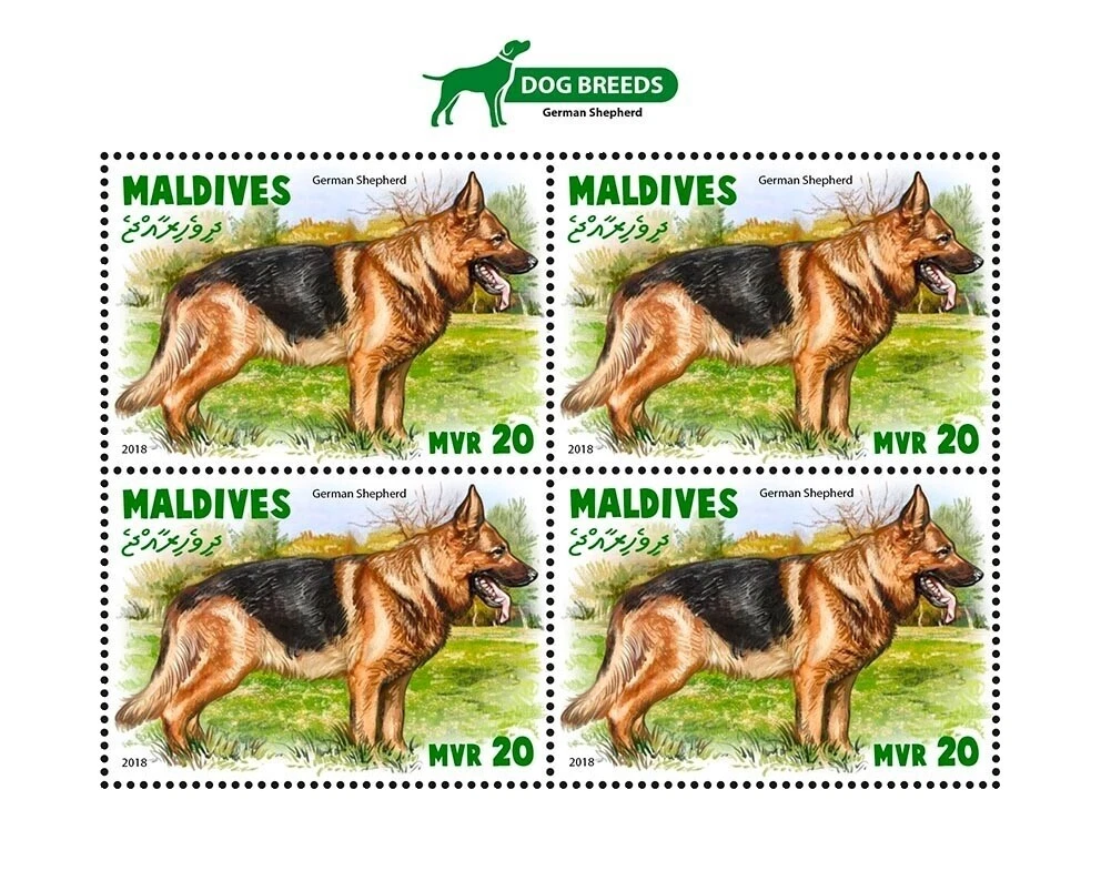 狗马尔代夫邮票 (1965-现在)