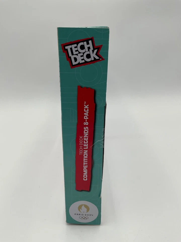 Tech Deck Competition Legends Paquete de 8 Mini Patinetas 2024 Juegos Olímpicos París Foto 4 de 4