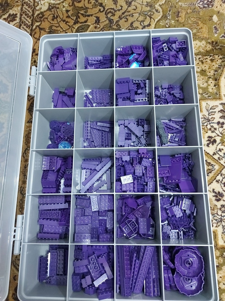 Large Bundle Purple Coloured Bloks, For Halo Mega Sets of Parts