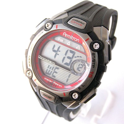 armitron watch beeps every hour