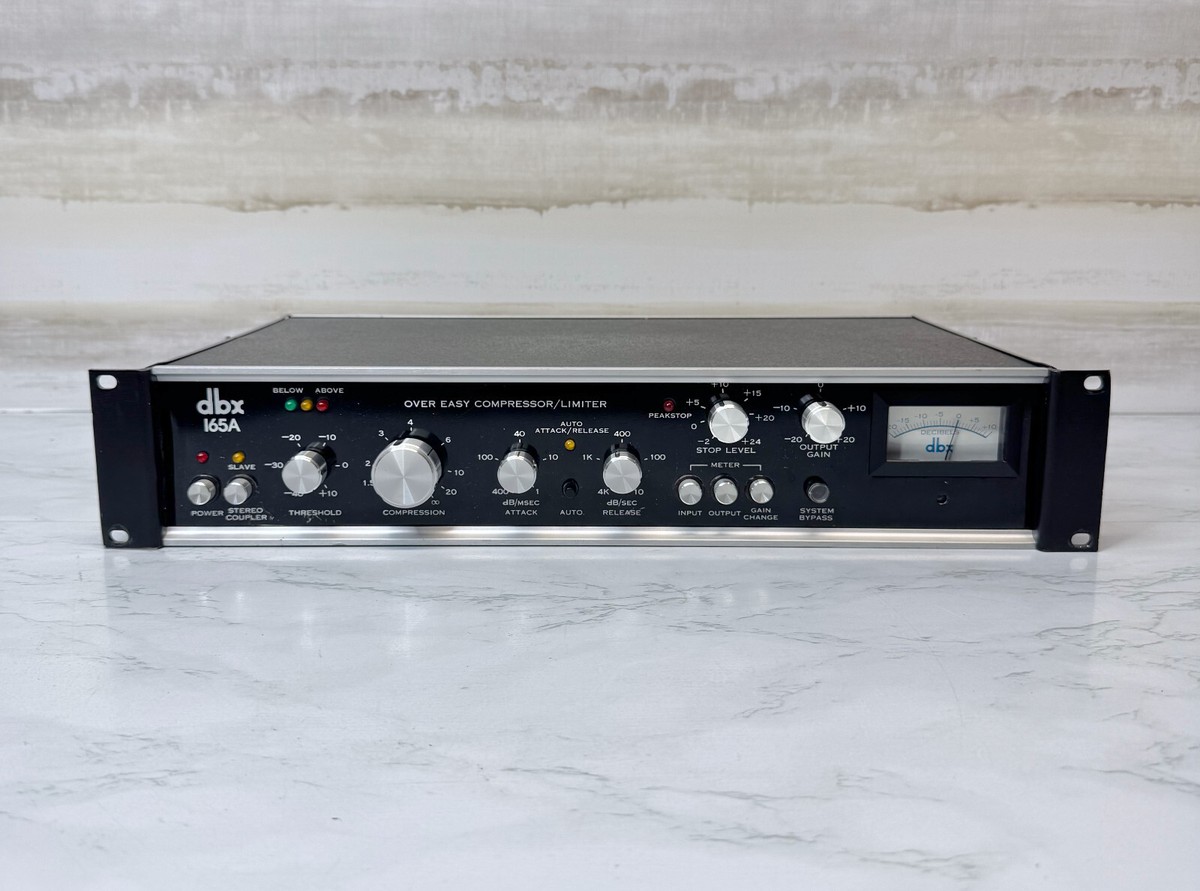 dbx 165A コンプレッサー DBX 165A Over Easy Compressor Limiter | eBay