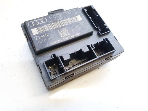 Audi A6 2007 Door control relay (DOOR CONTROL UNIT MODULE ECU ) 4f #2121819-04