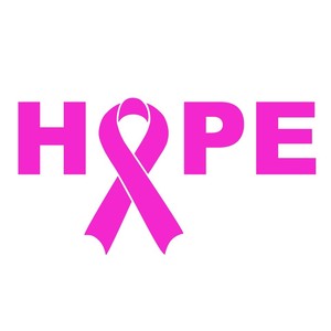 Breast Cancer Ribbon Hope Auto Car Bumper Window Decal ...