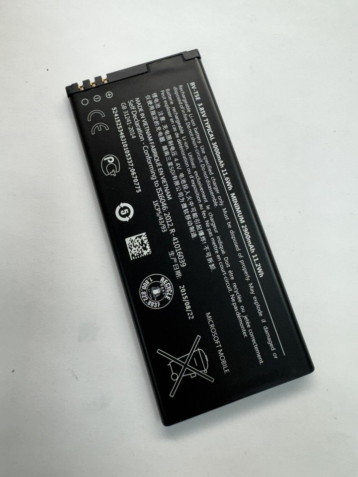 Batería Celular Para Lumia 950 Bv-t5e Genérica