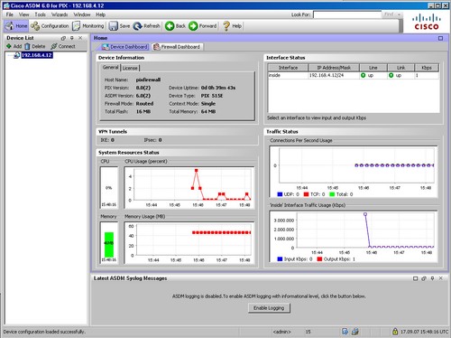 Cisco PIX-515E-R-DMZ-BUN Firewall PIX 515 8.02 IOS ASDM - Bild 3 von 4