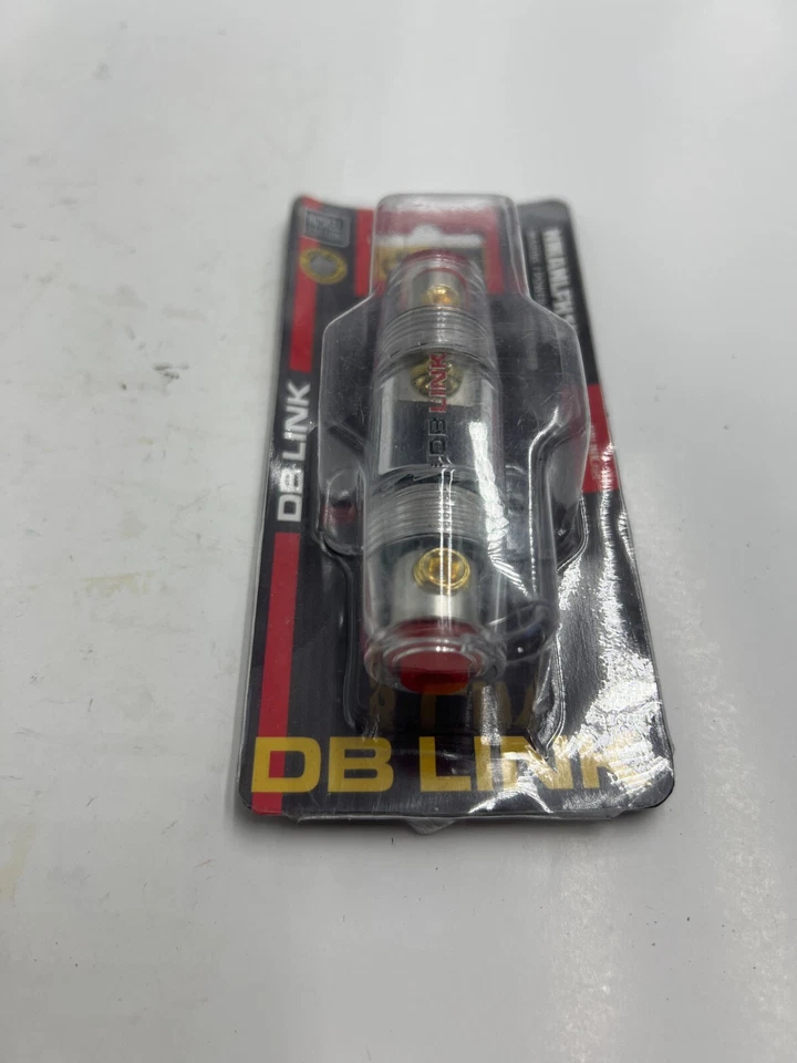 (QTY 2) OEM DB Link NMANLFH1X NICKEL In-Line Mini ANL Fuse Holder - Image 4 of 4