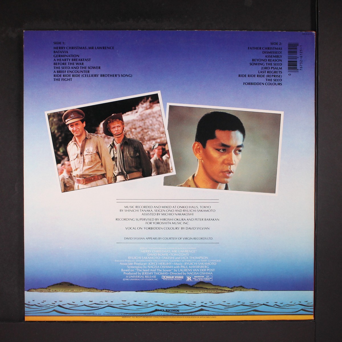 SOUNDTRACK: merry christmas, mr. lawrence MCA 12