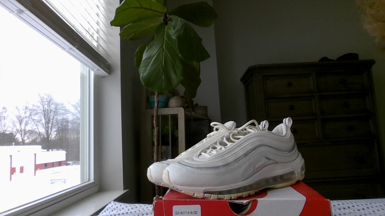 Size 8 - Nike Air Max 97 White Iridescent W