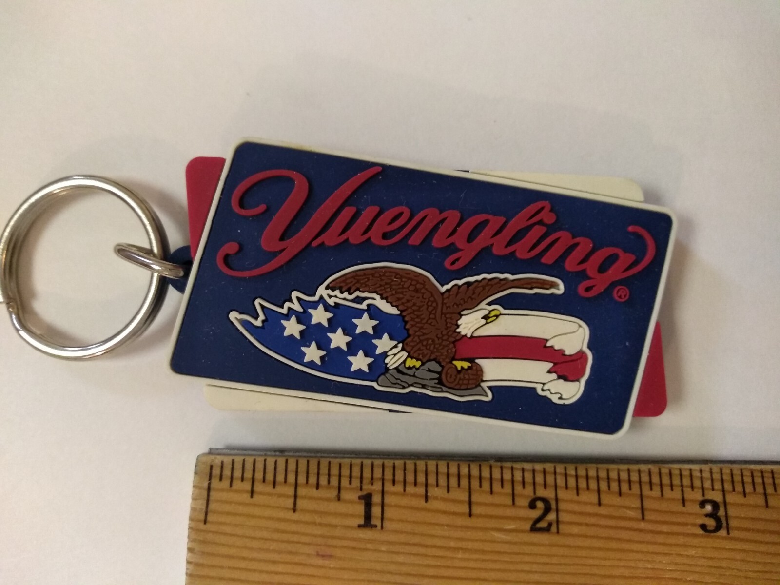 Yuengling Beer Rubber Twist Off Bottle Opener Keychain Used Vintage eBay
