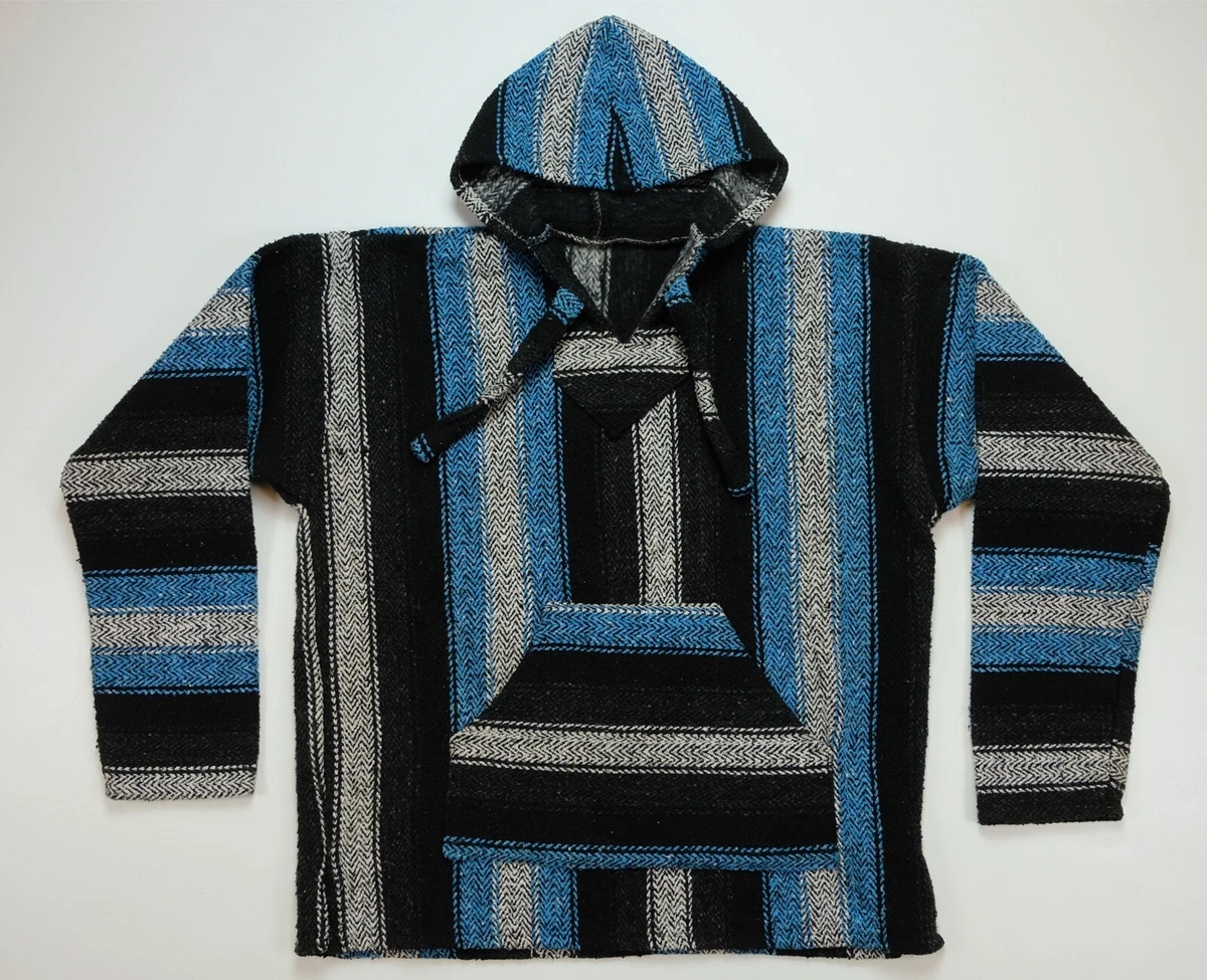 Mexican poncho shop hoodie