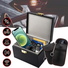 Keyless Go Schutz Autoschlüssel Box RFID Signal Blocker Box Strahlenschutz Hülle