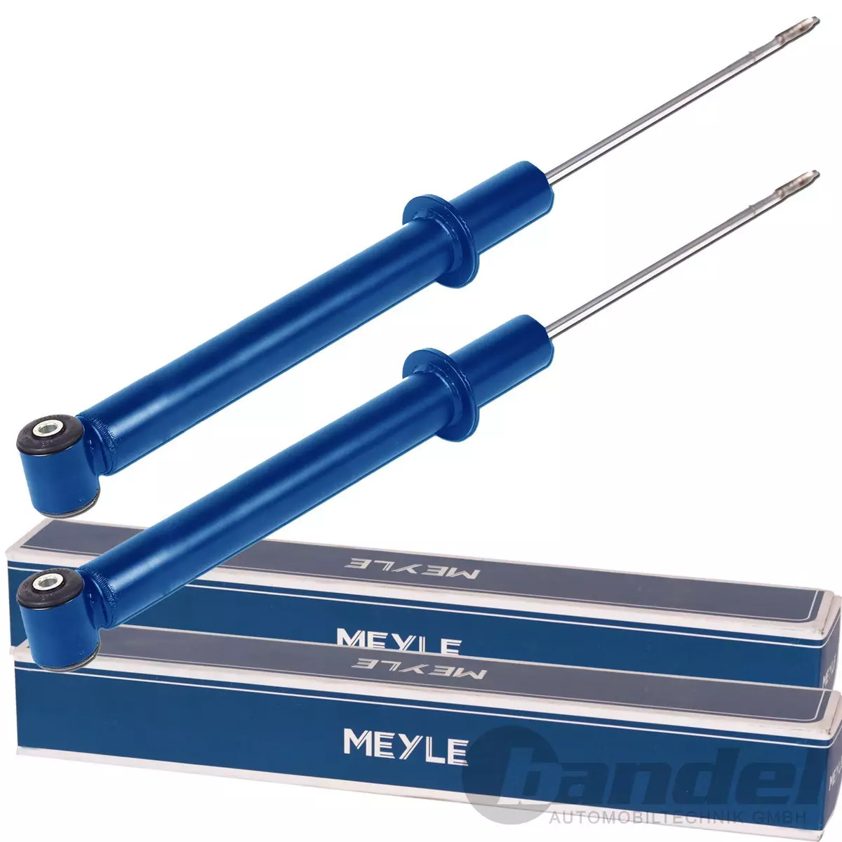 2x MEYLE STOßDÄMPFER HINTEN für VW GOLF 5+6 PASSAT 3C SKODA 