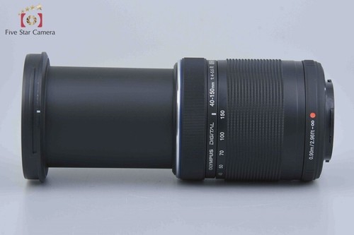 Very Good!! Olympus M.ZUIKO DIGITAL ED 40-150mm f/4-5.6 R Black - Picture 11 of 14