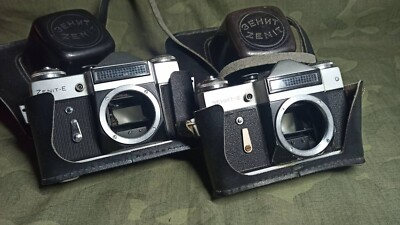 two Zenith ttl cameras