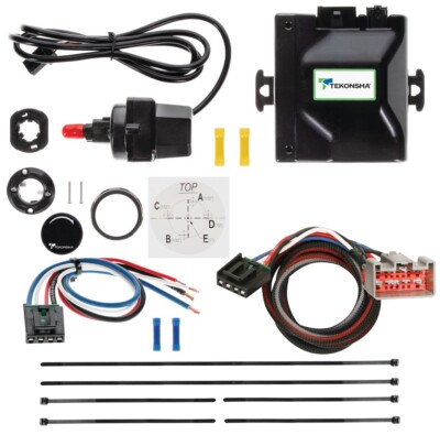 Tekonsha Brake Control for 10-18 Holiday Rambler Altera Aluma w Wiring Bluetooth