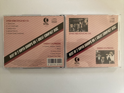 1910 Fruitgum Co./Ohio Express: Best Of 2 Super Groups - K-Tel