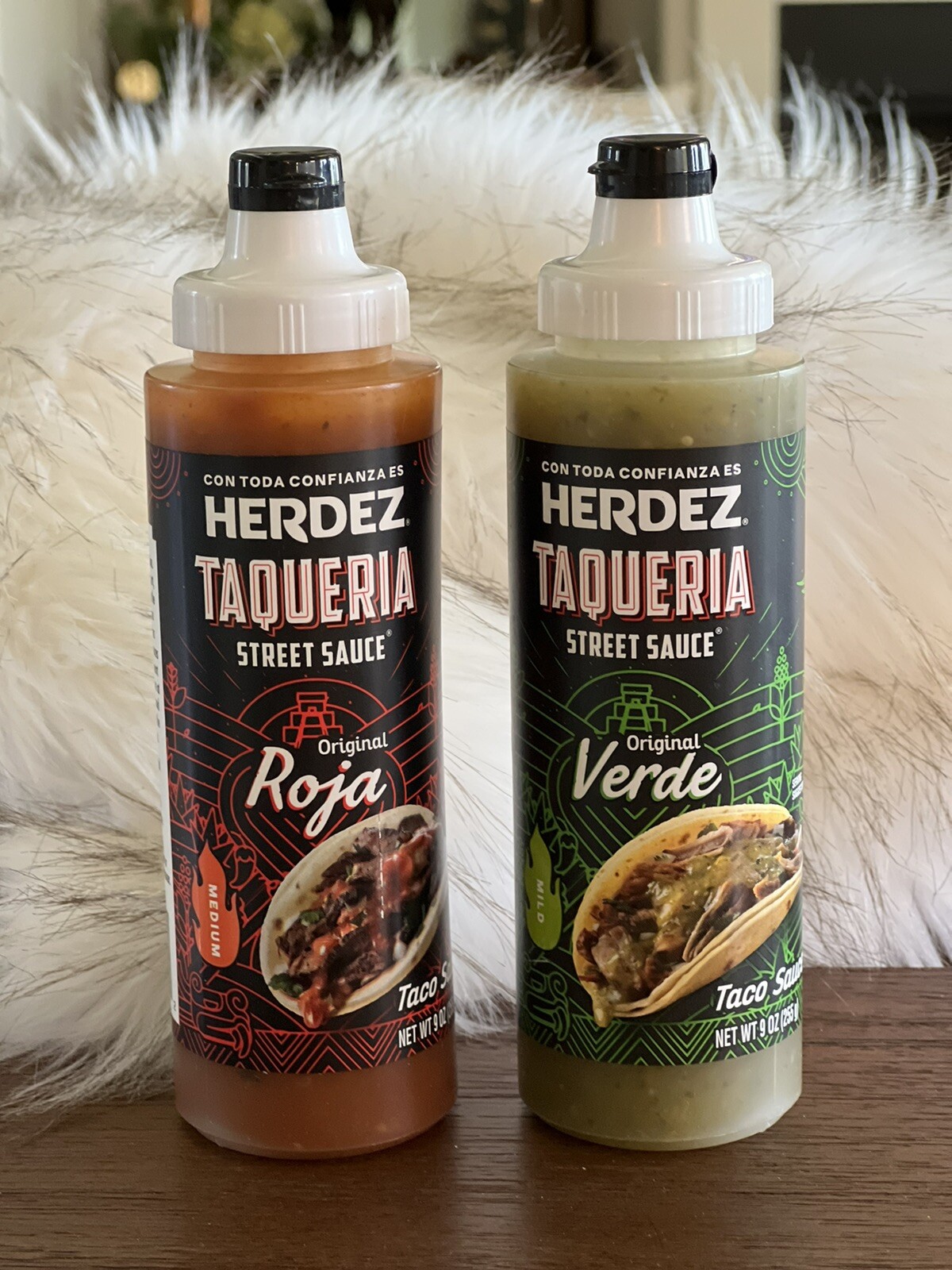 2 Pack Herdez Taqueria Street Sauce Verde and Roja eBay