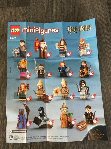 Lego Minifigure Leaflets/Checklists/Tick Sheet ONLY Choose Series - Picture 34 of 34