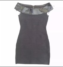 Guess Catherine Bandage Dress Black size XS