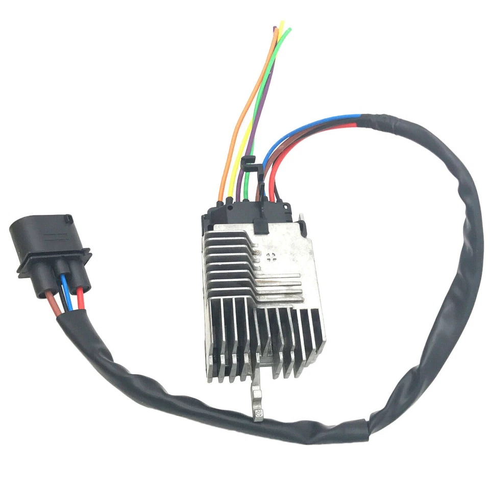 8E0959501AG Radiator Cooling Fan Control Module for 2002-2009 Audi A4 A6 Foto 2 de 4