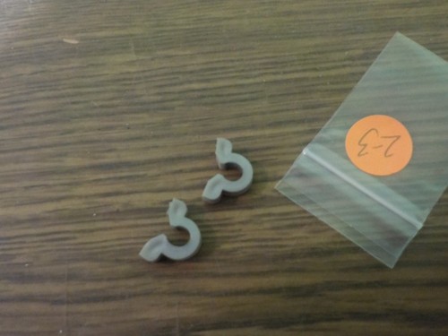 vintage structo truck set of 2 gray color axles holder for parts