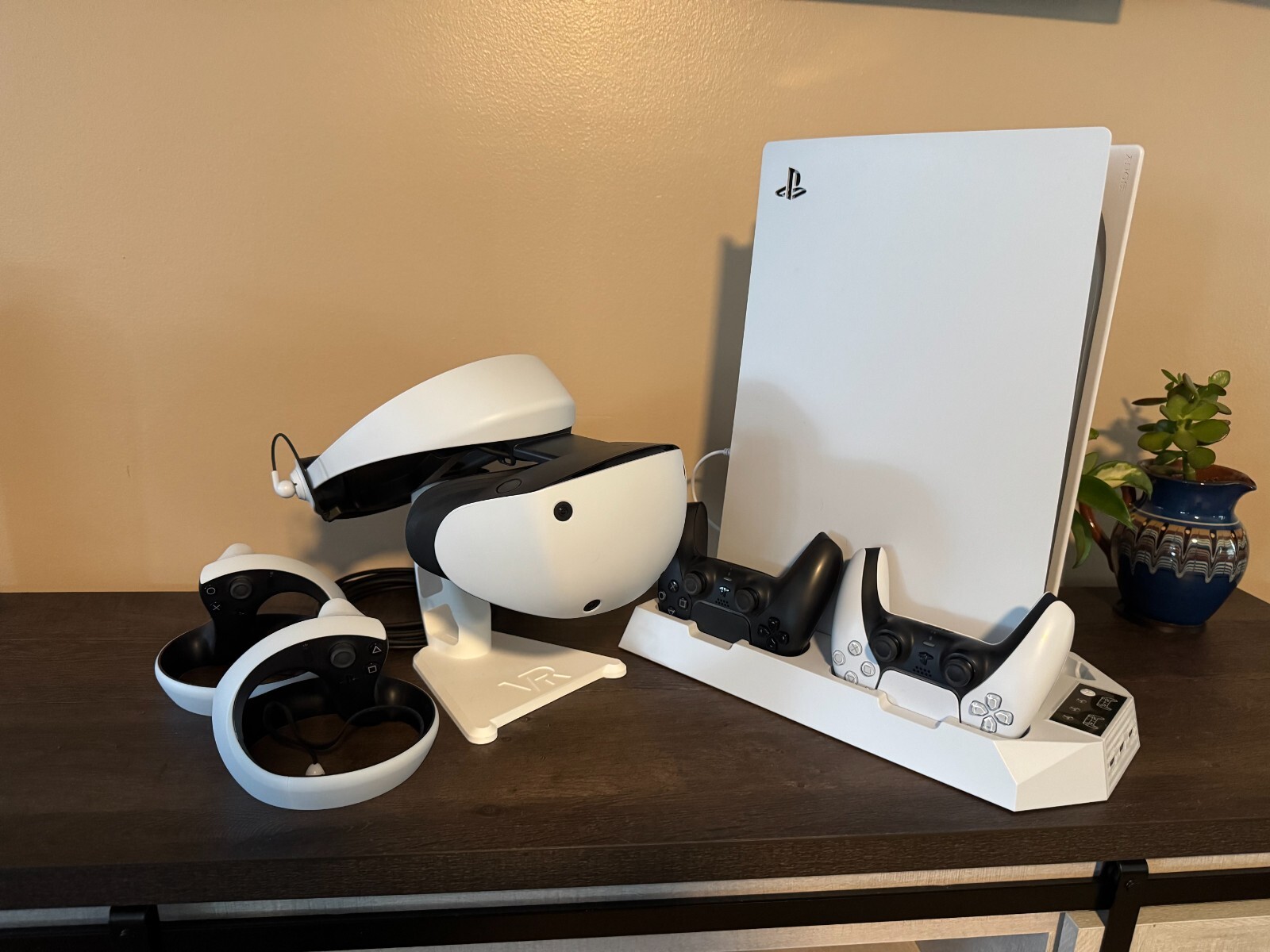 PS5 Disc Edition with 2TB SSD, 2 DualSense Controllers, and PS VR2 Bundle-image