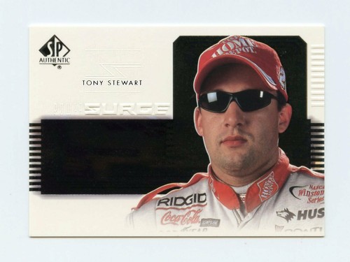 Tony Stewart 2000 SP Authentic Power Surge Embossed Insert Card Foil Highlights - Bild 1 von 2