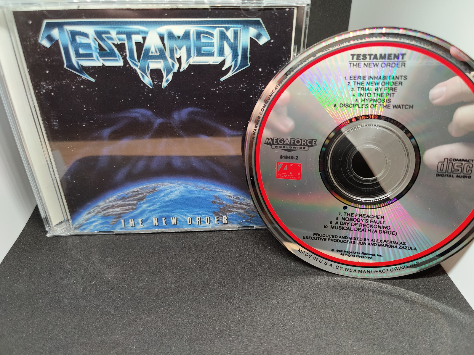 The New Order by Testament (CD, 1988) - Original Release - LIKE NEW