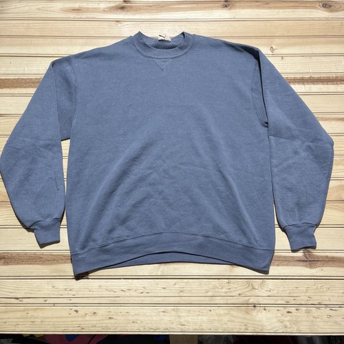 Vintage 70s Russell Athletic Crewneck Sweatshirt Grey - Size XL Made In USA