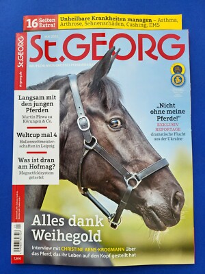 St.Georg Mai 5/2022 Deutschlands grosses Pferdemagazin ... NEU