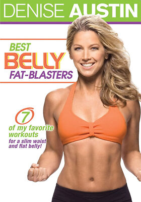Denise Austin: Best Belly Fat-Blasters [DVD] New and Factory Sealed!! 3b