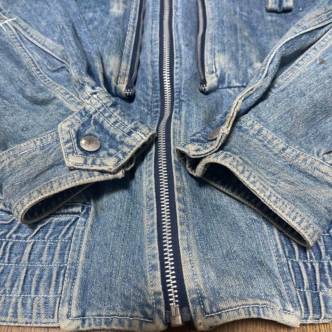 80s DUETRIO by ISSEY MIYAKE ダブルニーデニム