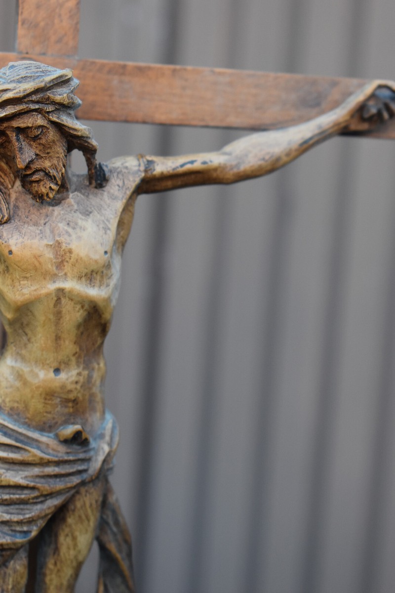 vintage 1960s wood carved Crucifix cross | eBay vintage 1960s wood carved Crucifix cross | eBay