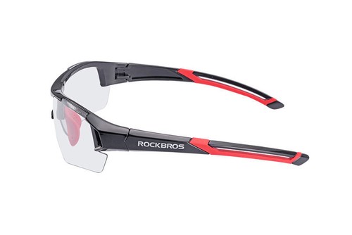 ROCKBROS Cycling Sunglasses PC Photochromic Transparent Glasses UV400 Goggles - Afbeelding 6 van 8