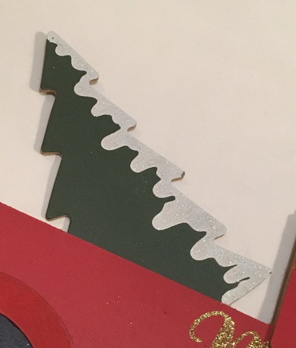 Merry Christmas Farmhouse Red Pickup Truck Hanging Sign - Picture 3 of 4