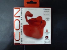 Prime Audio® Icon True Wireless Earbuds RED