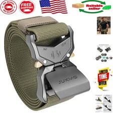 1.5" Durable Nylon Tactical Belt with Quick Release Buckle - Men's Outdoor Gear